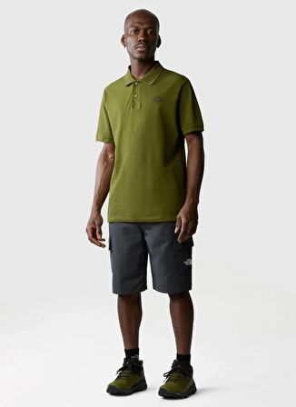 The North Face Yeşil Erkek Standart Fit Polo T-Shirt NF00CG71PIB1_M POLO PIQUET - EU