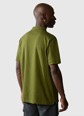The North Face Yeşil Erkek Standart Fit Polo T-Shirt NF00CG71PIB1_M POLO PIQUET - EU