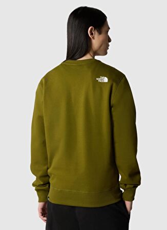 The North Face Yeşil Erkek Bisiklet Yaka Sweatshirt NF0A7X1IPIB1_M SIMPLE DOME CREW