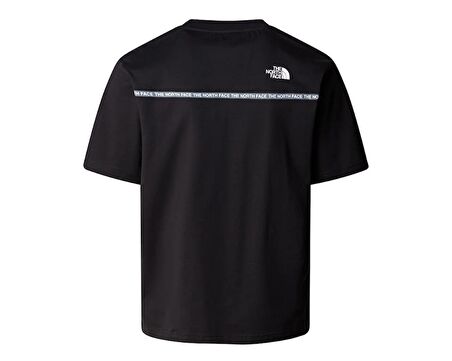 M S/S Zumu Relaxed Tee Erkek Günlük Tişört NF0A87DDJK31 Siyah