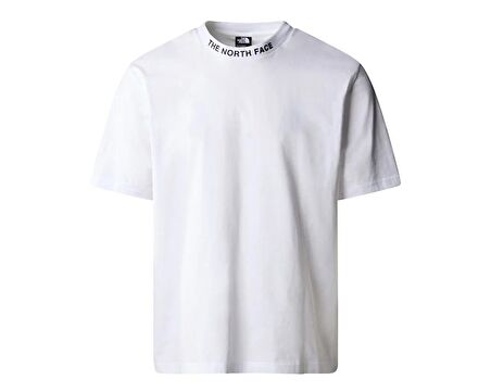 M S/S Zumu Relaxed Tee Erkek Günlük Tişört NF0A87DDFN41 Beyaz
