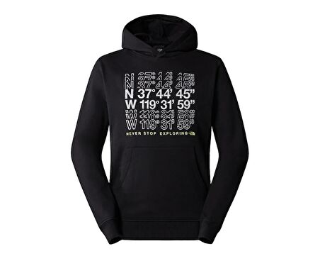 M SS24 Coordinates Hoodie Erkek Günlük Sweatshirt NF0A87EAJK31 Siyah