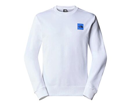 M SS24 Coordinates Crew Erkek Günlük Sweatshirt NF0A87EBFN41 Beyaz