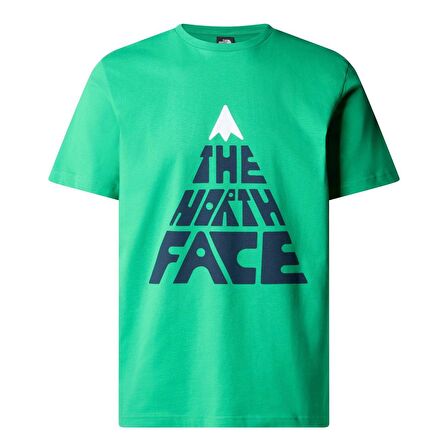 M MOUNTAIN PLAY S/S TEE Erkek T-Shirt NF0A87ENPO81