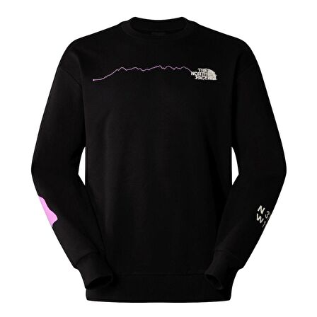 The North Face U NSE GRAPHIC CREW Erkek Sweat Shirt NF0A87F4JK31