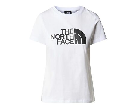 W S/S Easy Tee Kadın Günlük Tişört NF0A87N6FN41 Beyaz