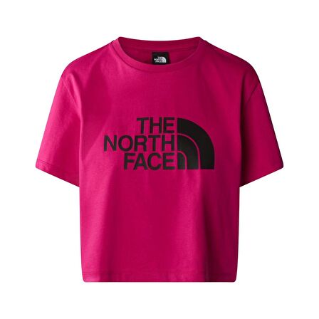W S/S CROPPED EASY TEE Bayan T-Shirt NF0A87NAPYI1
