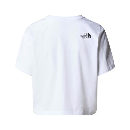 W S/S CROPPED EASY TEE Bayan T-Shirt NF0A87NAFN41