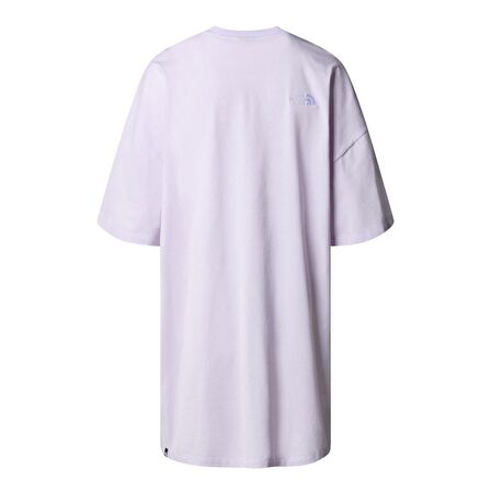 W S/S ESSENTIAL OVERSIZE TEE DRESS Kadın T-Shirt NF0A87NFPMI1
