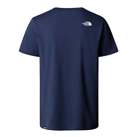 M S/S SIMPLE DOME TEE Navy