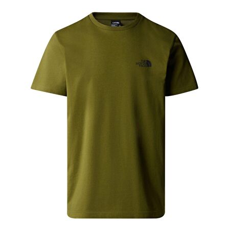 The North Face M S/S SIMPLE DOME TEE Erkek T-Shirt NF0A87NGPIB1