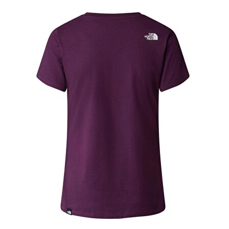 W S/S SIMPLE DOME SLIM TEE Bayan T-Shirt NF0A87NHV6V1
