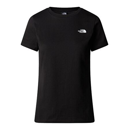 W S/S SIMPLE DOME SLIM TEE Bayan T-Shirt NF0A87NHJK31