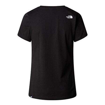 W S/S SIMPLE DOME SLIM TEE Bayan T-Shirt NF0A87NHJK31