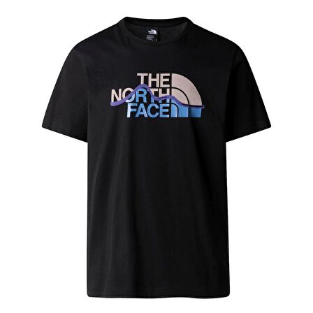 M S/S MOUNTAIN LINE TEE Erkek T-Shirt NF0A87NTJK31
