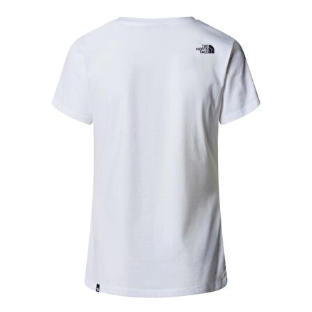 W S/S SIMPLE DOME SLIM TEE Kadın T-Shirt NF0A87NHFN41