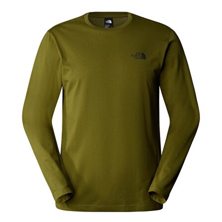 The North Face M L/S SIMPLE DOME TEE Erkek Shirt NF0A87QNPIB1
