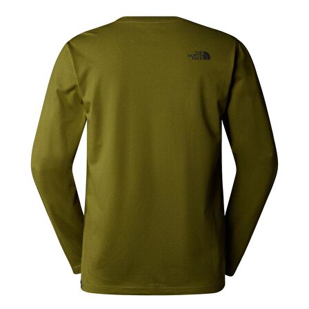 The North Face M L/S SIMPLE DOME TEE Erkek Shirt NF0A87QNPIB1