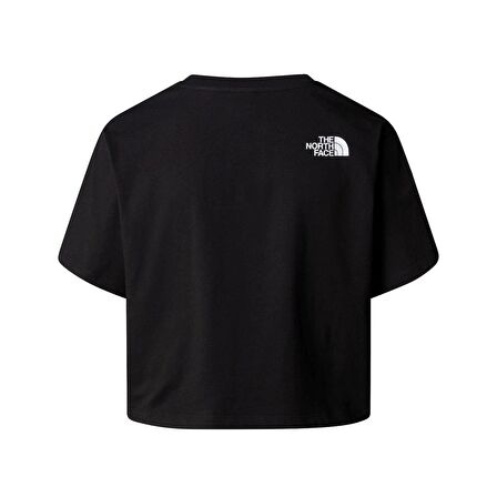W SIMPLE DOME CROPPED SLIM TEE Bayan T-Shirt NF0A87U4JK31