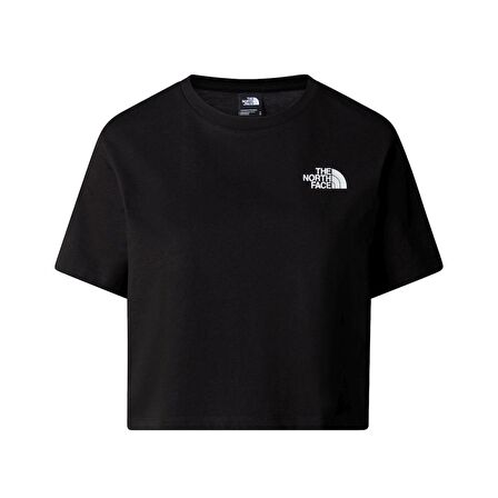 W SIMPLE DOME CROPPED SLIM TEE Bayan T-Shirt NF0A87U4JK31