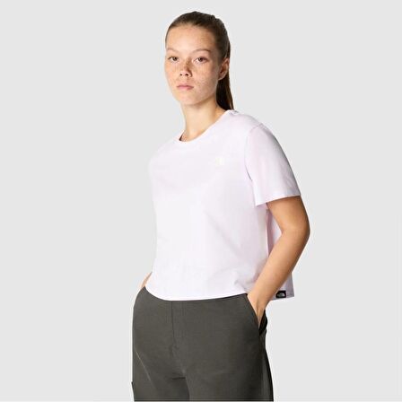 Kadın Tişört Simple Dome Cropped Slim