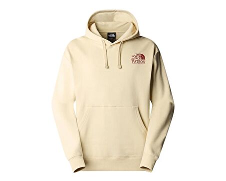 M Nature Hoodie Erkek Günlük Sweatshirt NF0A87DV3X41 Krem