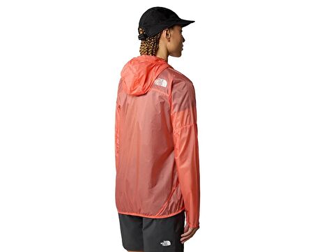 The North Face W Windstream Shell Kadın Ayarlanabilir Outdoor Yağmurluk NF0A87HFGTH1 Kırmızı