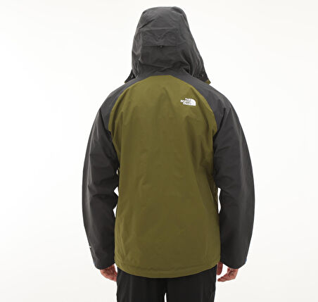 F00CMH9W1I1-R The North Face M Stratos Jacket - Eu Erkek Yağmurluk-R&amp;uuml;zgarlık Antrasit