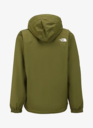 The North Face Yeşil Erkek Kapüşon Yaka  Standart Fit  Yağmurluk NF00AR9TPIB1_M RESOLVE JACKET - EU