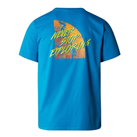 The North Face M Foundation Tracks Graphic Tee Erkek T-Shirt