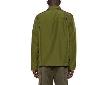 M Amos Tech Overshirt Erkek Outdoor Ceketi NF0A879DPIB1 Haki