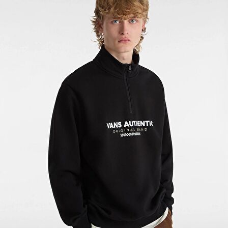 Vans Sport Hafl Zip Siyah Sweatshirt