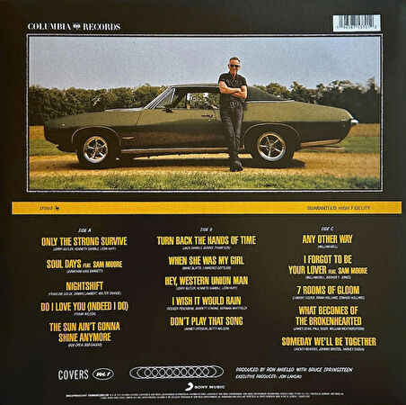 Bruce Springsteen Only The Strong Survive (Orange Vinyl) - Plak