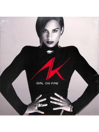 Alicia Keys - Girl on Fire / 2 x Plak