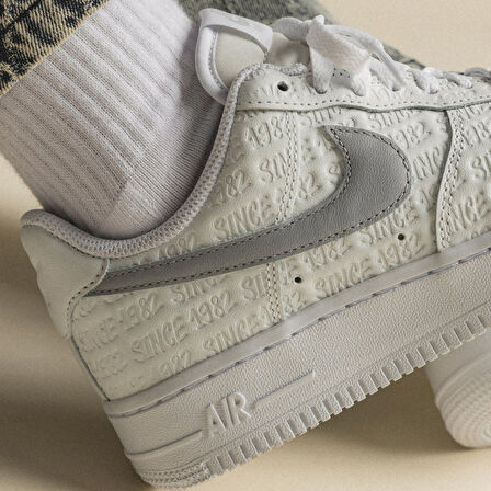 NİKE AİR FORCE 1 '07 LOW 'SINCE 1982' ÖZEL TASARIM KADIN SNEAKER-SPRTX