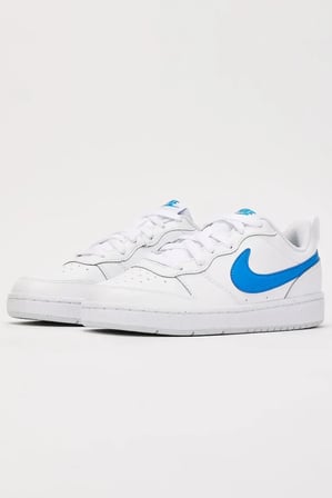 Nike Court Borough Low 2 Beyaz Deri Unısex Günlük Spor Ayakkabı