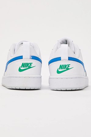 Nike Court Borough Low 2 Beyaz Deri Unısex Günlük Spor Ayakkabı