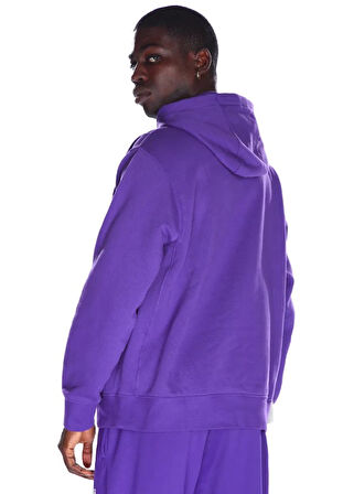 Nike Los Angeles Lakers NBA Erkek Basketbol Sweatshirt DX9997-504 Erkek Kapüşonlu Sweatshirt