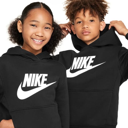 Nike Club Çocuk Siyah Günlük Stil Sweatshirt FD2988-010