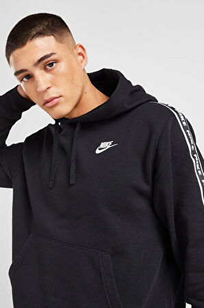 Nike Clup Fleece Gx Trk Suit Erkek Pamuklu Siyah Eşofman Takımı 