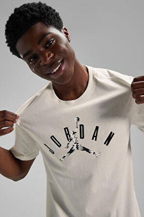 Nike Jordan Flight Mvp Erkek Kırık Beyaz Spor Tişört