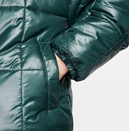 Nike Sportswear Classic Puffer Shine Kadın Yeşil Mont FB8769328