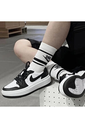Air Jordan 1 Elevate Low Platform Sneaker  Spor Ayakkabı DH7004-109 (DAR KALIP)