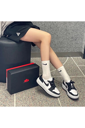 Air Jordan 1 Elevate Low Platform Sneaker  Spor Ayakkabı DH7004-109 (DAR KALIP)