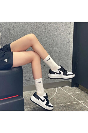 Air Jordan 1 Elevate Low Platform Sneaker  Spor Ayakkabı DH7004-109 (DAR KALIP)