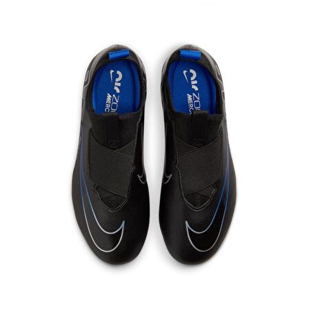 Nike JR ZOOM VAPOR 15 ACADEMY FG/MG SİYAH Çocuk Krampon