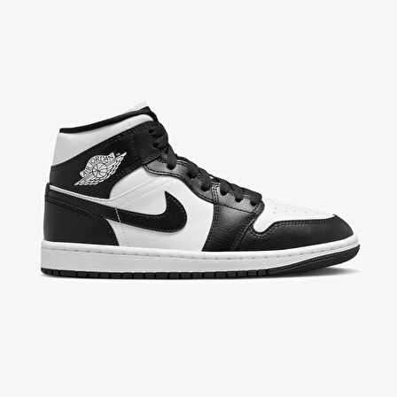 NİKE Jordan Air 1 Mid Siyah Spor Ayakkabı