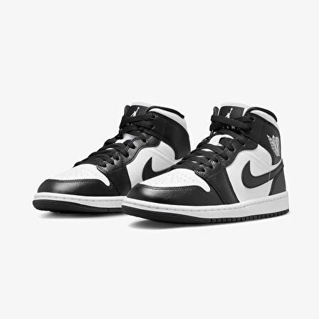 NİKE Jordan Air 1 Mid Siyah Spor Ayakkabı