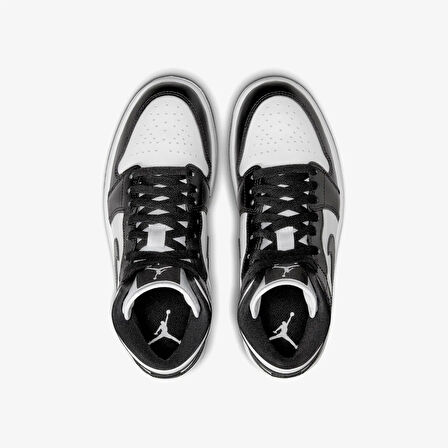 NİKE Jordan Air 1 Mid Siyah Spor Ayakkabı