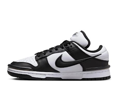 NIKE W DUNK LOW TWIST KADIN SPOR AYAKKABI BEYAZ-SİYAH DZ2794001 B-82